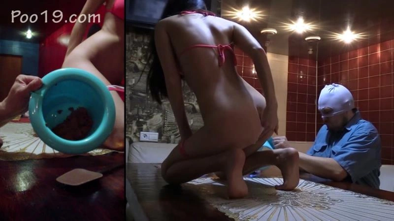 Bar for the toilet slave with MilanaSmelly (Scatshop) JessicaKayting [FullHD/2021]