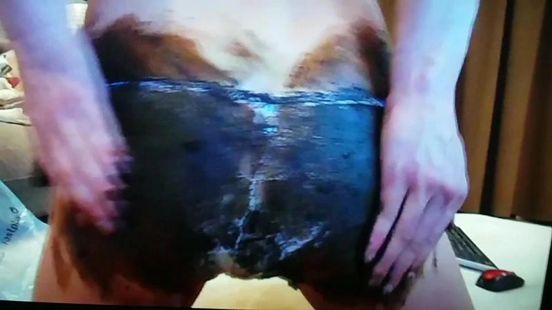 White panty poop and smear Puking [FullHD/2021]