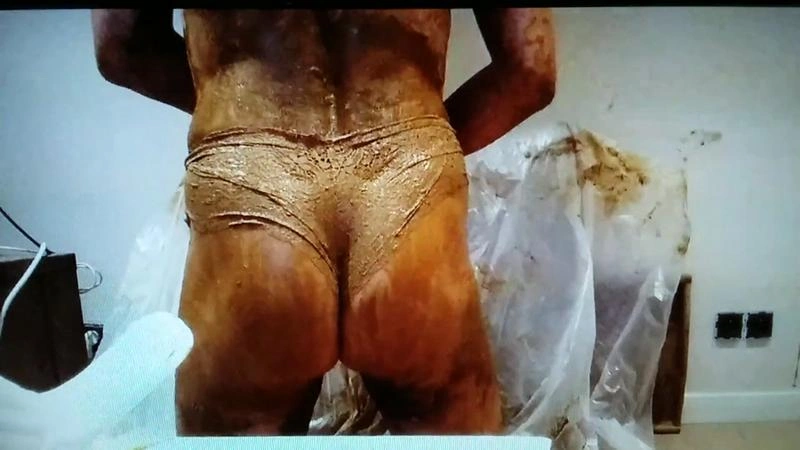 Panty smearing with saved scat Puking [FullHD/2021]