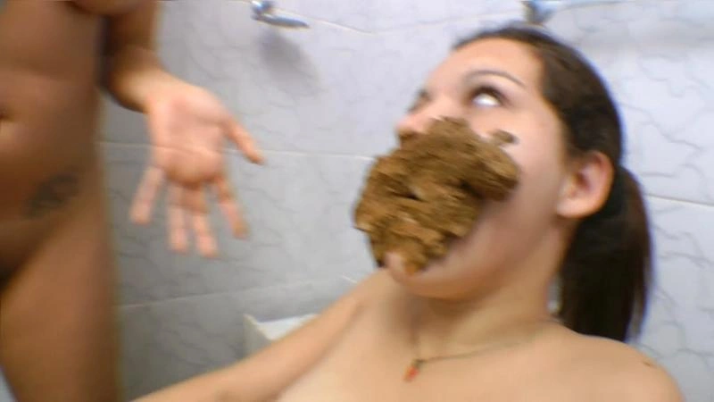 Scat Freak Swallow Dominance Priscila, Erikinha [HD/2021]