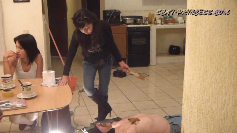 Toilet Slave rolling under the Table - Part 3 Jessy JosslynKane [HD/2021]