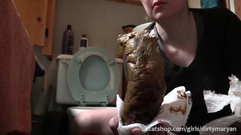 Pooping thick log at my in laws place DirtyMaryan [FullHD/2021]