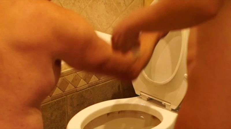 Slaves head in toilet bowl full of shit MistressSophia [FullHD/2021]