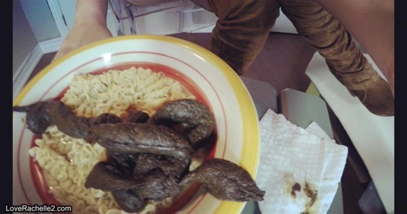 Poop Ramen. Delicious! EAT WITH ME Instructions with LoveRachelle2 [UltraHD/4K/2021]