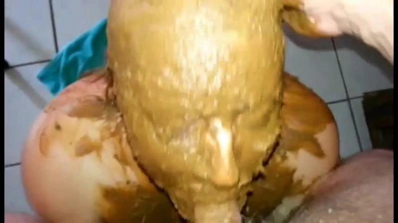 Human toilet slave scat smearing [FullHD/2021]
