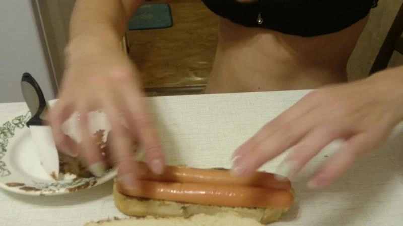Hotdog With Shit Is Delicious Food (Scatshop) Brown wife [FullHD/2021]