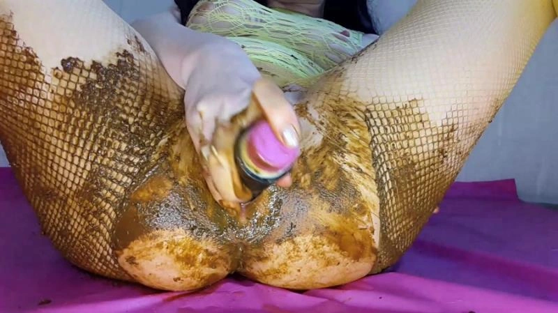 Fishnet Leggings Black Toy AnnaCoprofield [FullHD/2021]