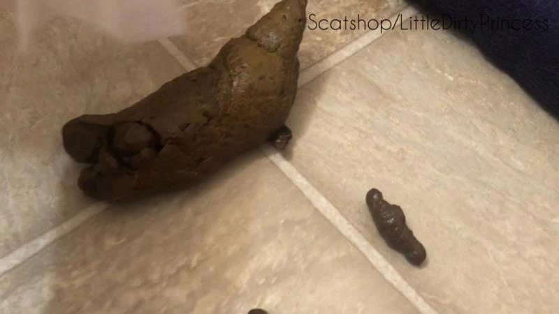 Urgent shit plops on the floor LittleDirtyPrincess  [FullHD/2022]