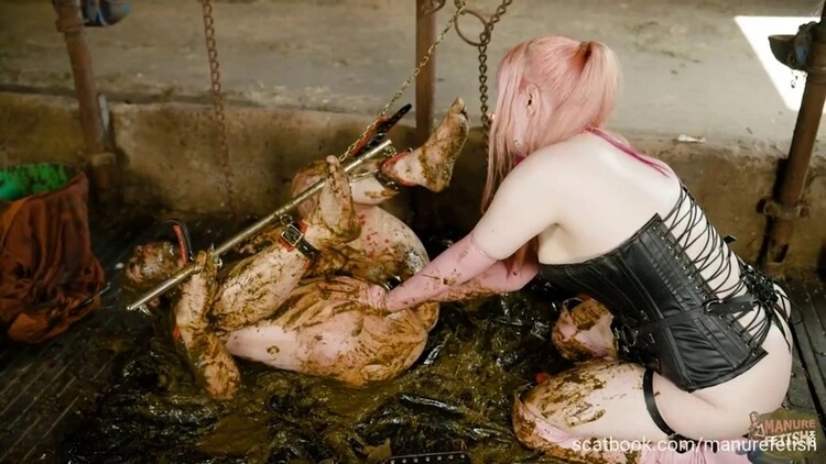 Lyndra Lynn and Betty cowshed domination [FullHD/2022]