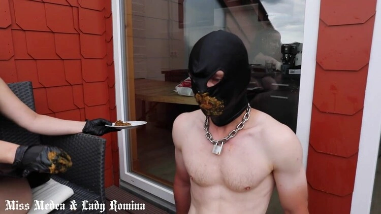 Eat it All: 2 Ladies feed 1 Toilet MissMortelle  [FullHD/2022]