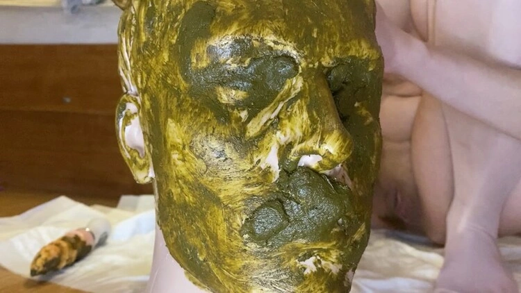 Pooping on your face and smearing new slave maneke p00girl [FullHD/2023]