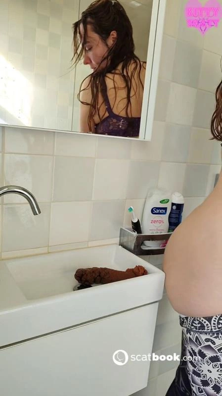 Huge Poop sink log stinks up your bathroom. P1 [UltraHD/2K/2024]