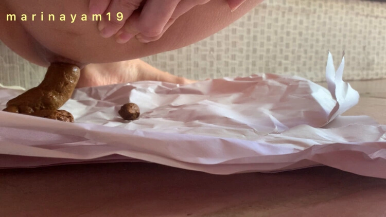 Shit wiped panties Marinayam19 [FullHD/2024]