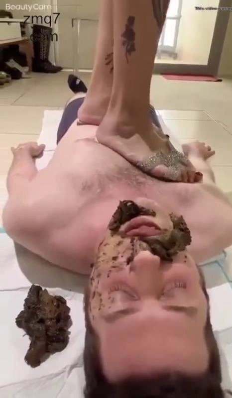 Big Pile of Shit on Slave’s Face P1 Chinese Mistress Makes [SD/2025]