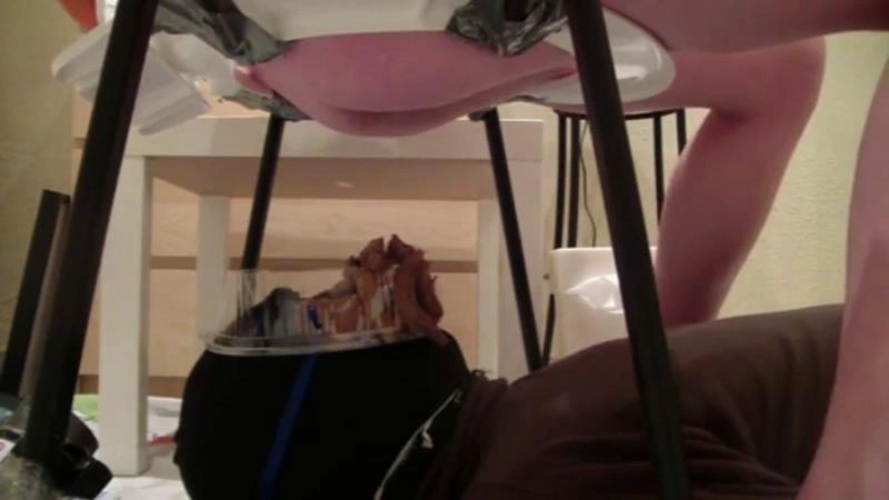 Chair for Humiliation Human Toilet Very Convenient to Use, We Test It in Practice. P1 [SD/2025]