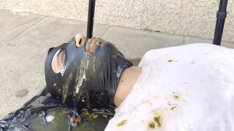 Human Toilet Public Humiliation in Front of Neighbors. Part 1. P1 [UltraHD/4K/2025]