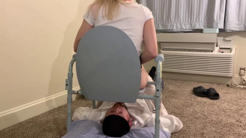 Scat Slave Bottomless Toilet 2 with Princess Kazer P1 [FullHD/2025]