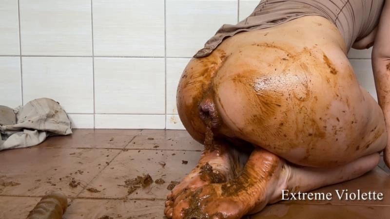 Famous amateur pornstar Extreme Violette Slink and Pump Scat first time [FullHD/2025]