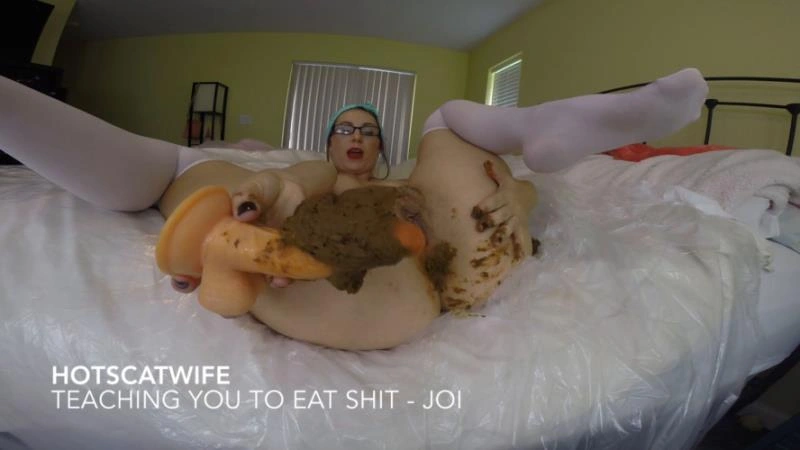 Teaching you to eat SHIT – Jerkoff Instructional P1 HotScatWife [FullHD/2025]
