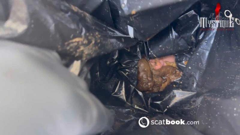 Fun with a toilet slave on the loggia, Scat feeding. P1 [HD/2026]