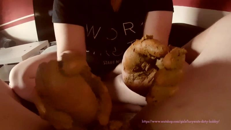 Lingerie poop ends in tasting shit smeared dick [FullHD/2026]