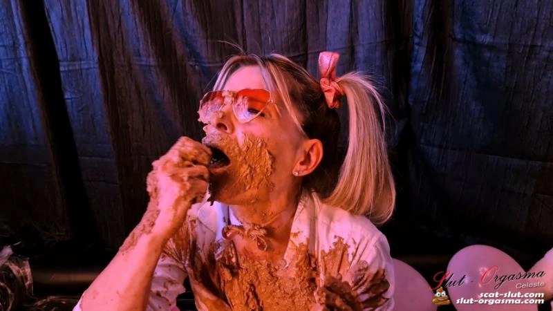 Scat Slut-Orgasma Celeste cum and play with me in shit [FullHD/2026]