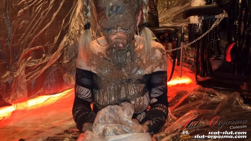 Extreme disgusting scat pig shitting puking swallowing [FullHD/2026]