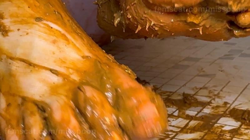 Dirty feet with poo MissPoop [FullHD/2026]